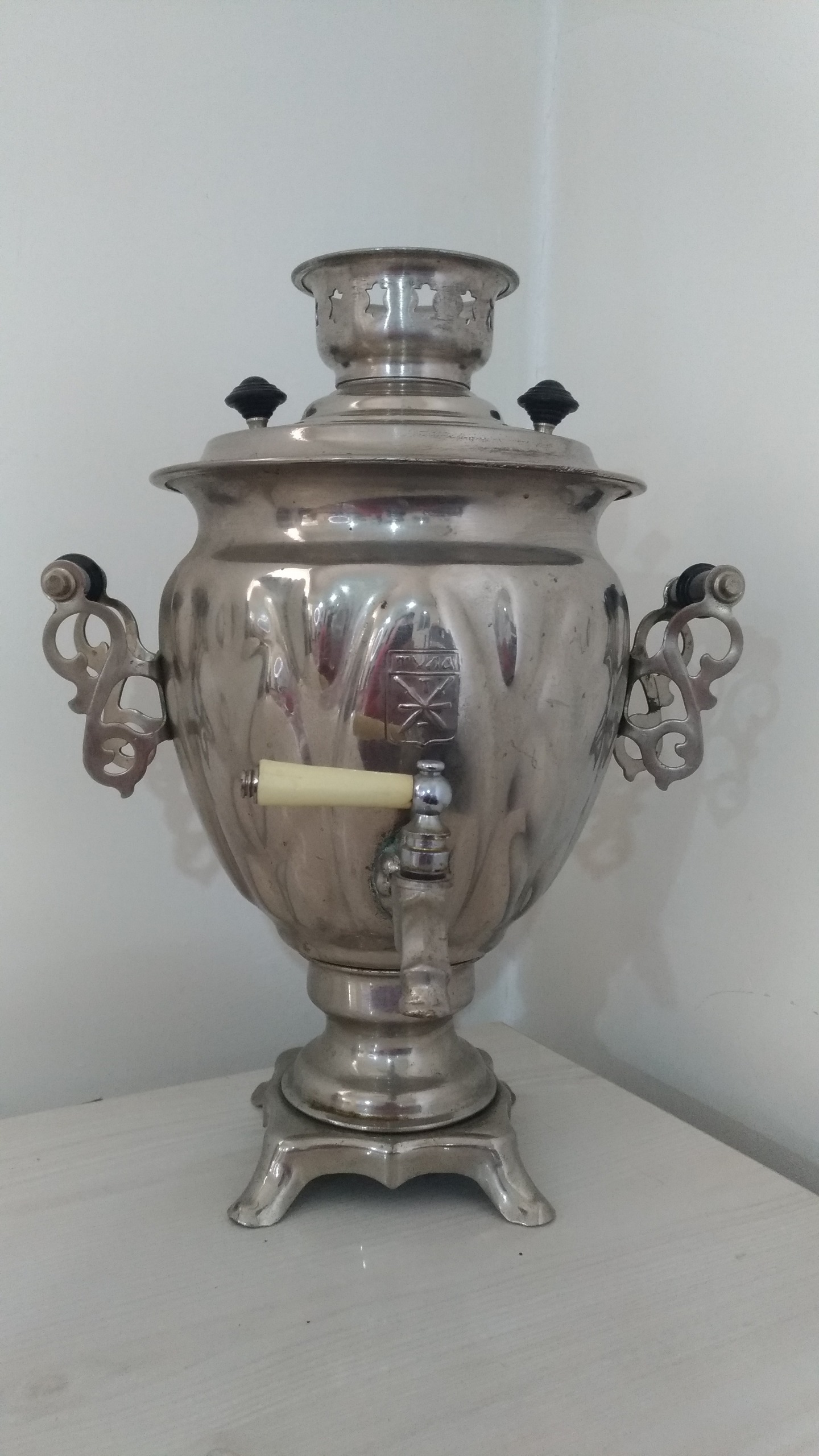 سماور روسی بسیار خاص خوش سایز آنتیک