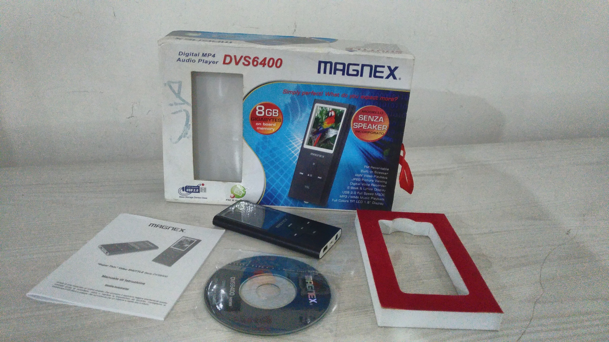 Mp3 پلیر مگنکس نو طبق توضیحات