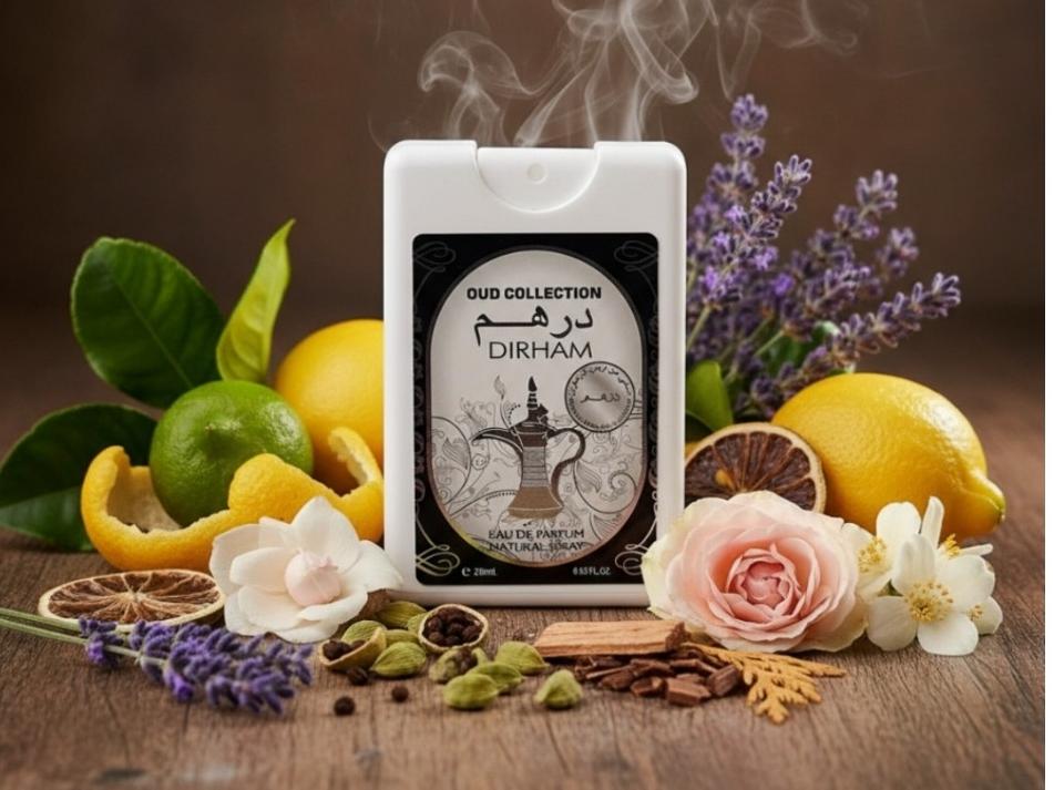 عطر جیبی درهم اماراتی