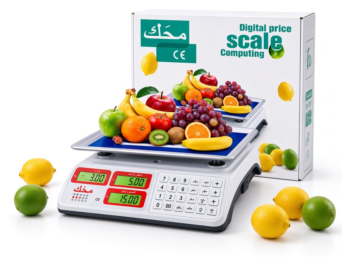 ترازو دیجیتال کلید استیل محک