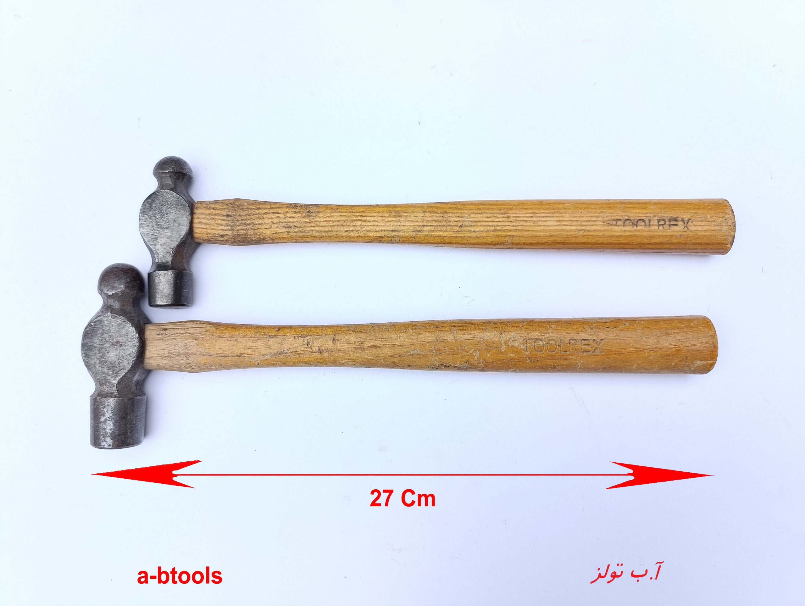 دو عدد چکش تخم مرغی سبک Toolrex آلمان