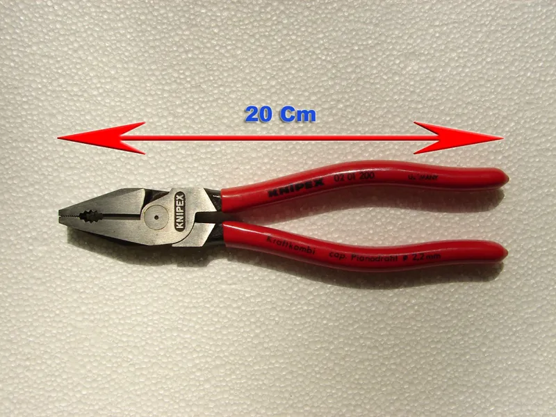 انبردست 20 سانت سنگین کار کنیپکس Knipex اصل آلمان