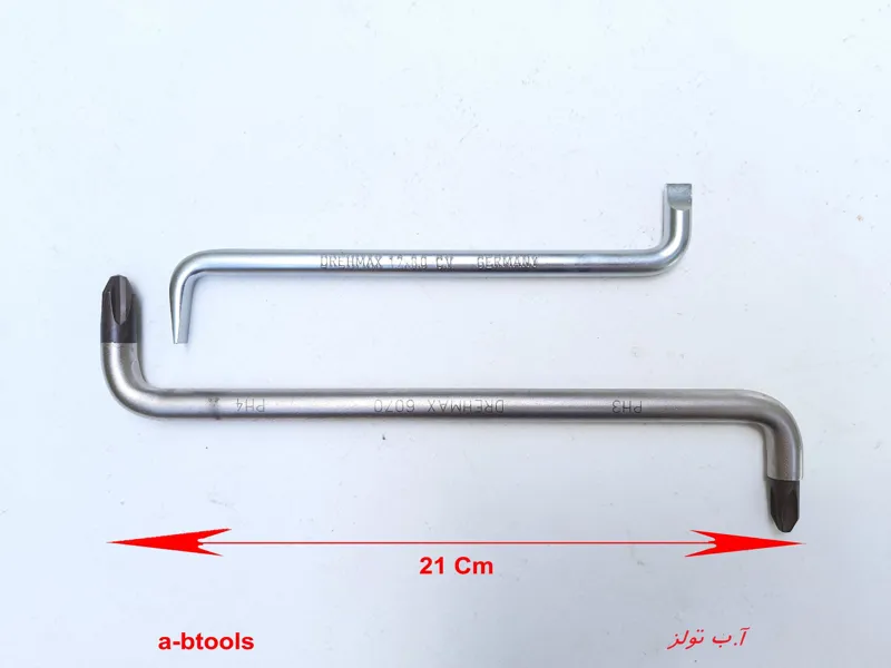 ست پیچ گوشتی Z (آفست) دوسو درمکس Drehmax آلمان