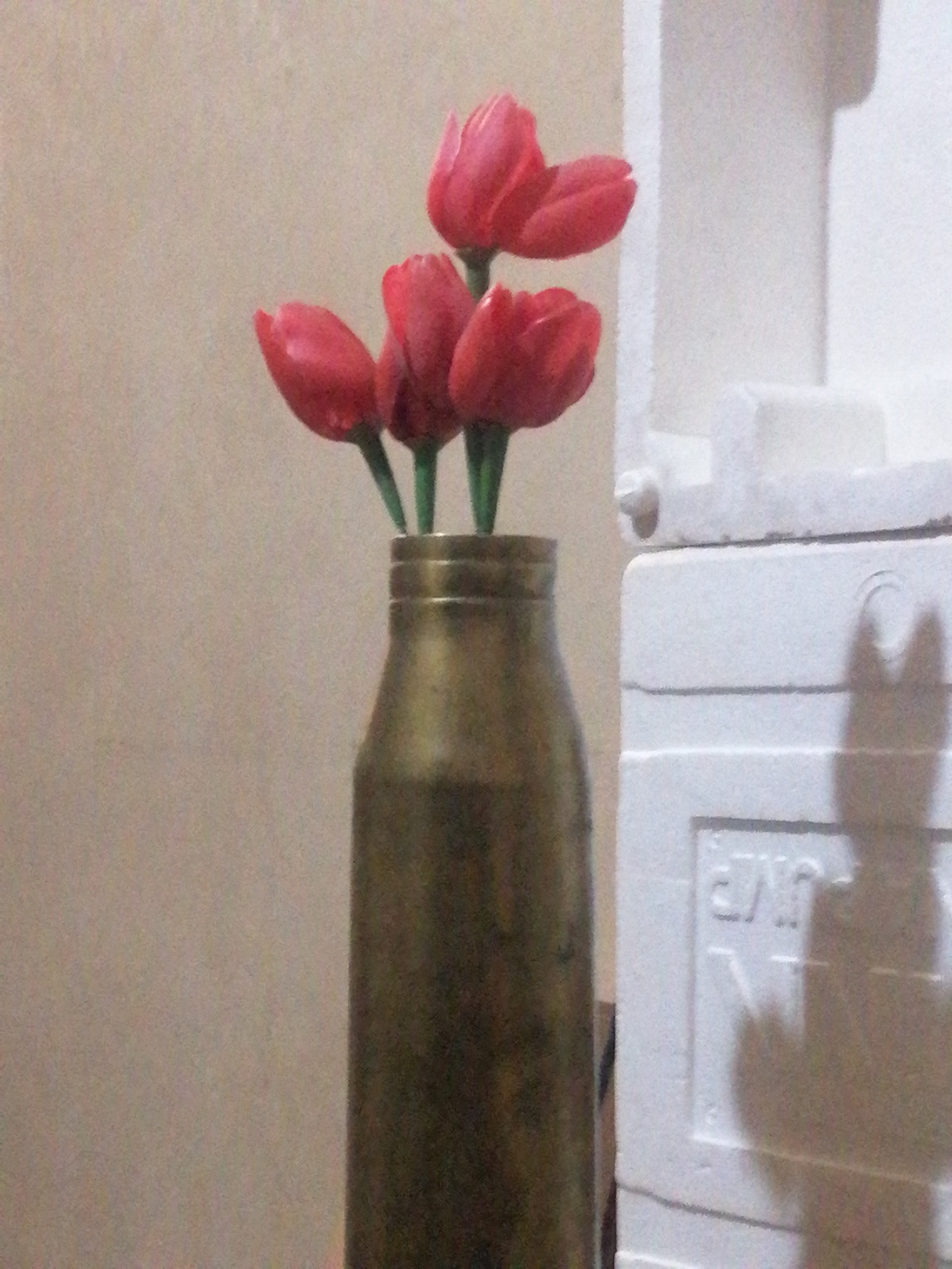 گلدان دکوری برنجی