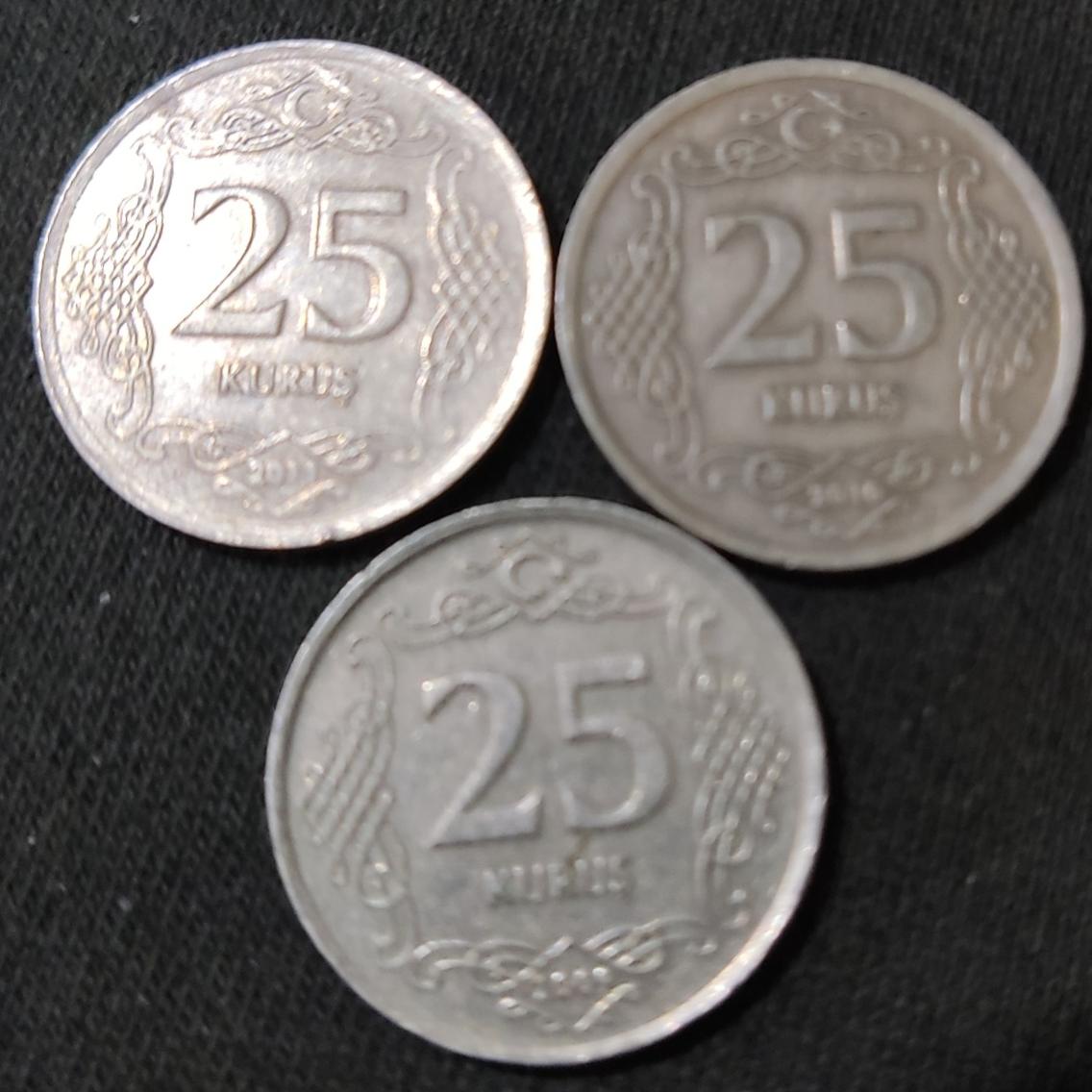 سکه 25کروش ترکیه