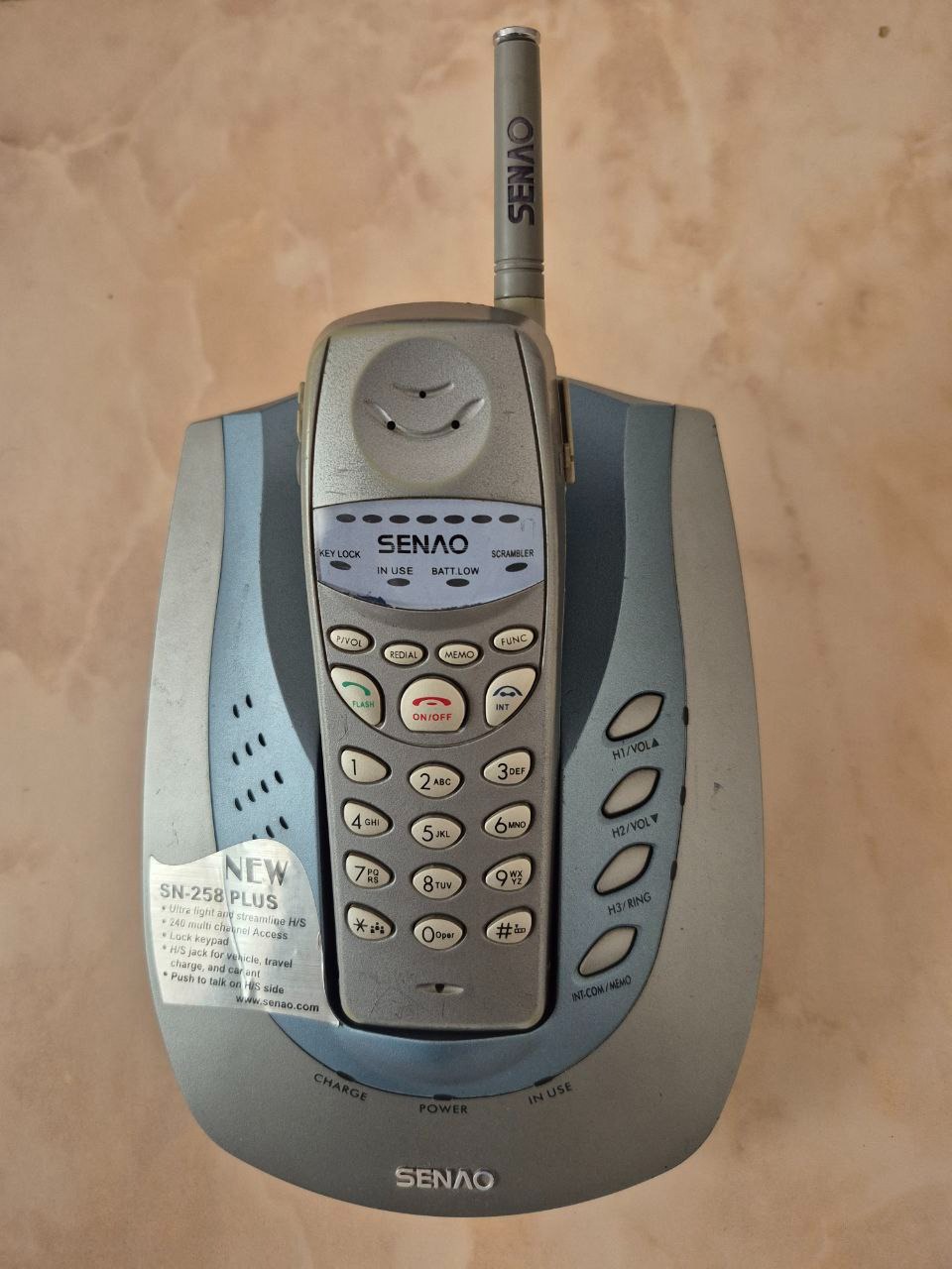 تلفن بیسیم SENAO مدل sn-258 plus