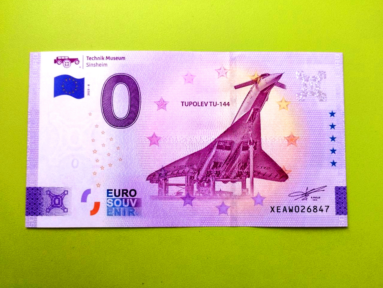 زیرو صفر 0 یورو موزه تکنیک سینشیم