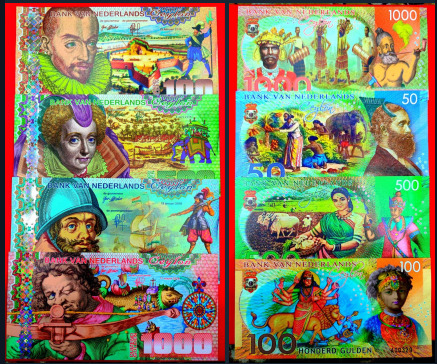 ست گیلدر فانتزی هلند سیلان بسیار نایاب