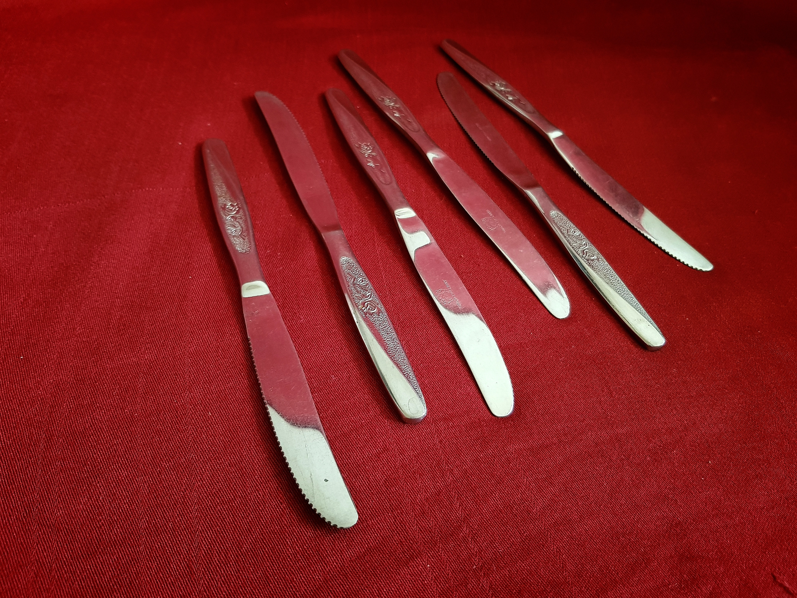 دست چاقو استیل خارجی قدیمی