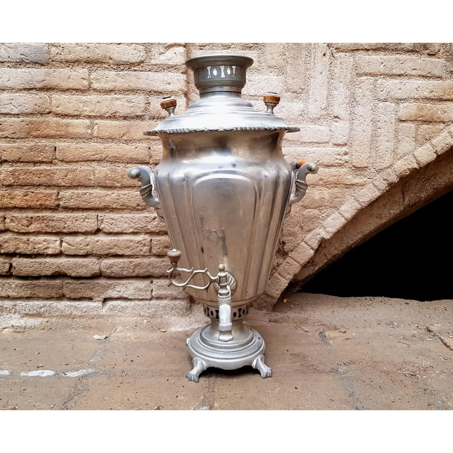 سماور ذغالی آنتیک /توضیحات