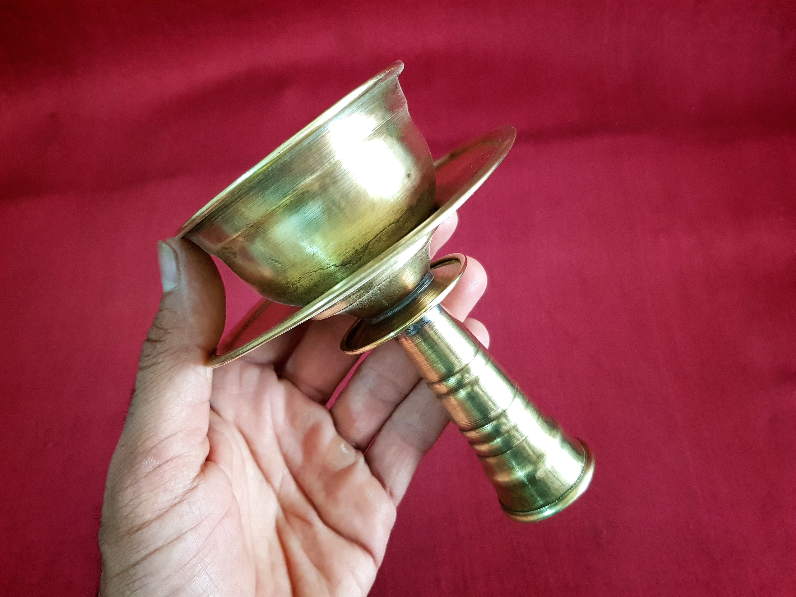 سری برنجی قدیمی خاص و زیبا