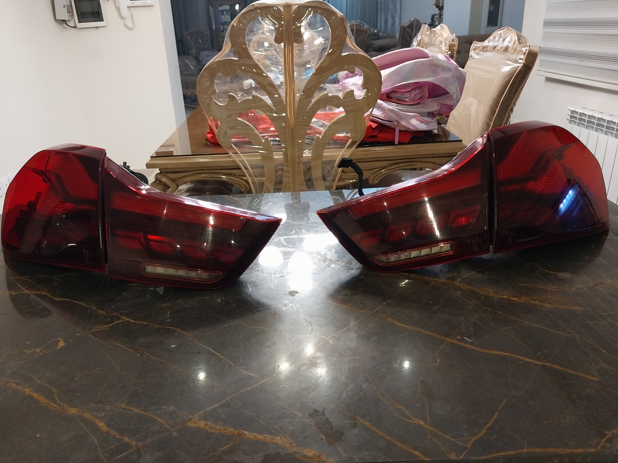 چراغ خطر عقب های کپی دمو دار