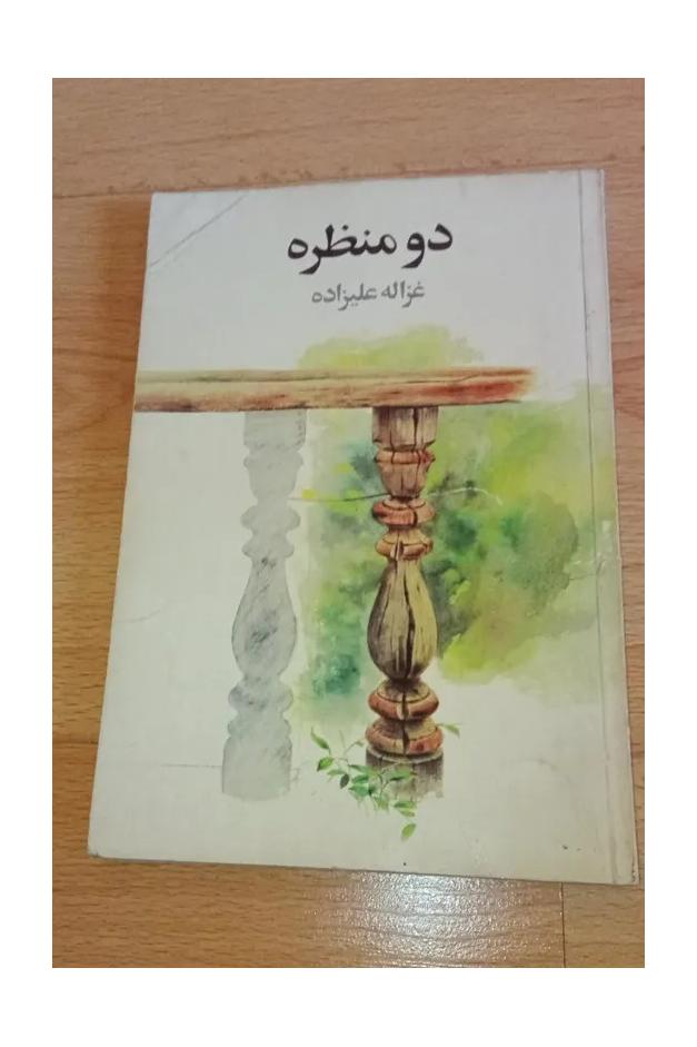 دو منظره . غزاله علیزاده . جلد از آیدین آغداشلو