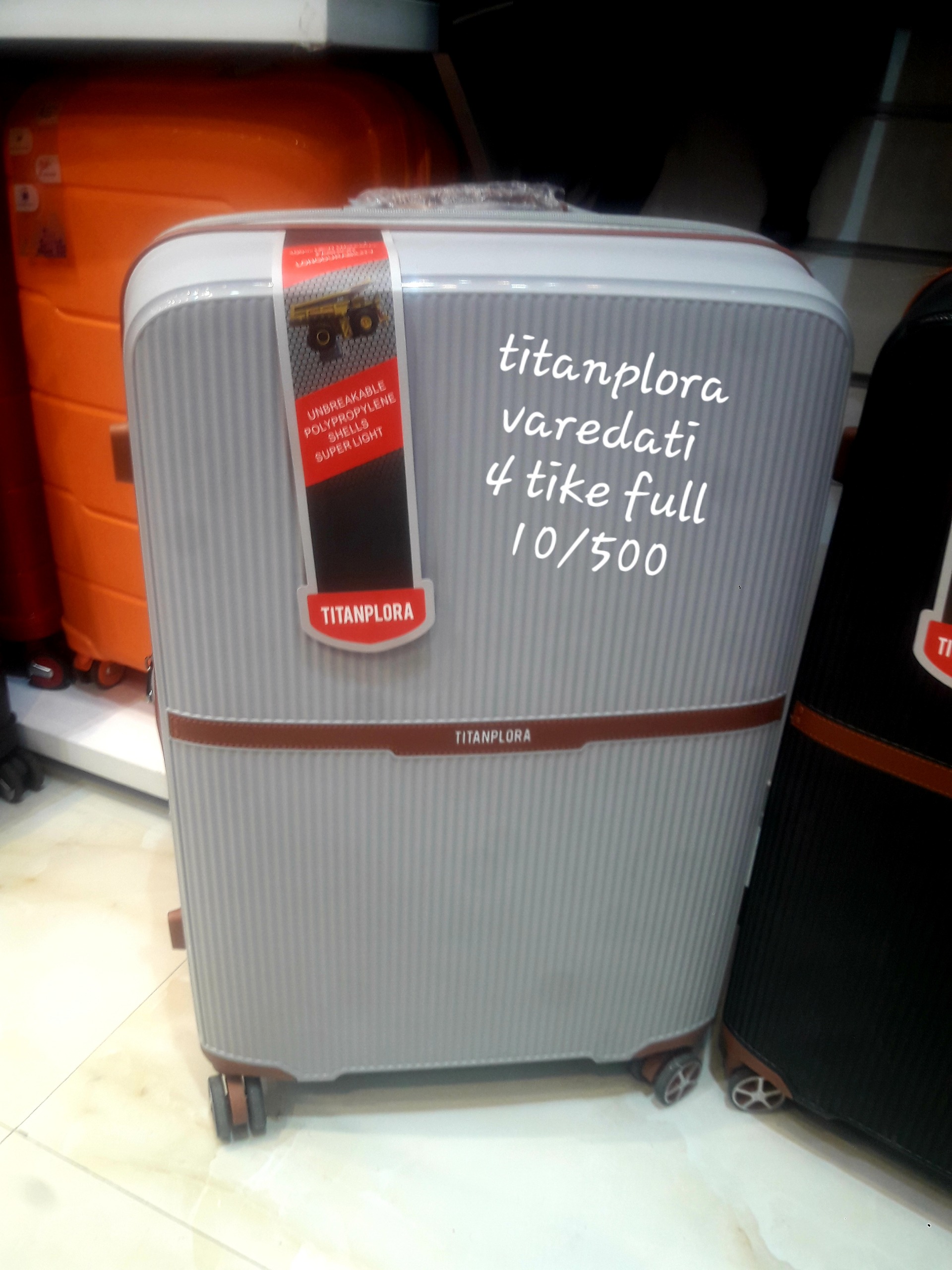 چمدان تکه فول titanplora 4