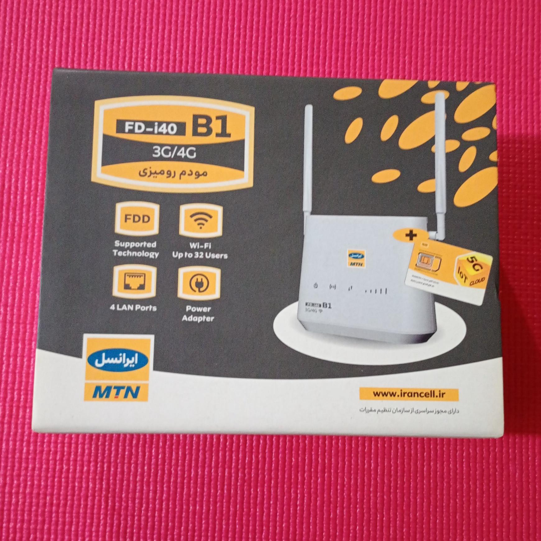 مودم آنلاک 3G/4G ایرانسل مدل FD.i40
