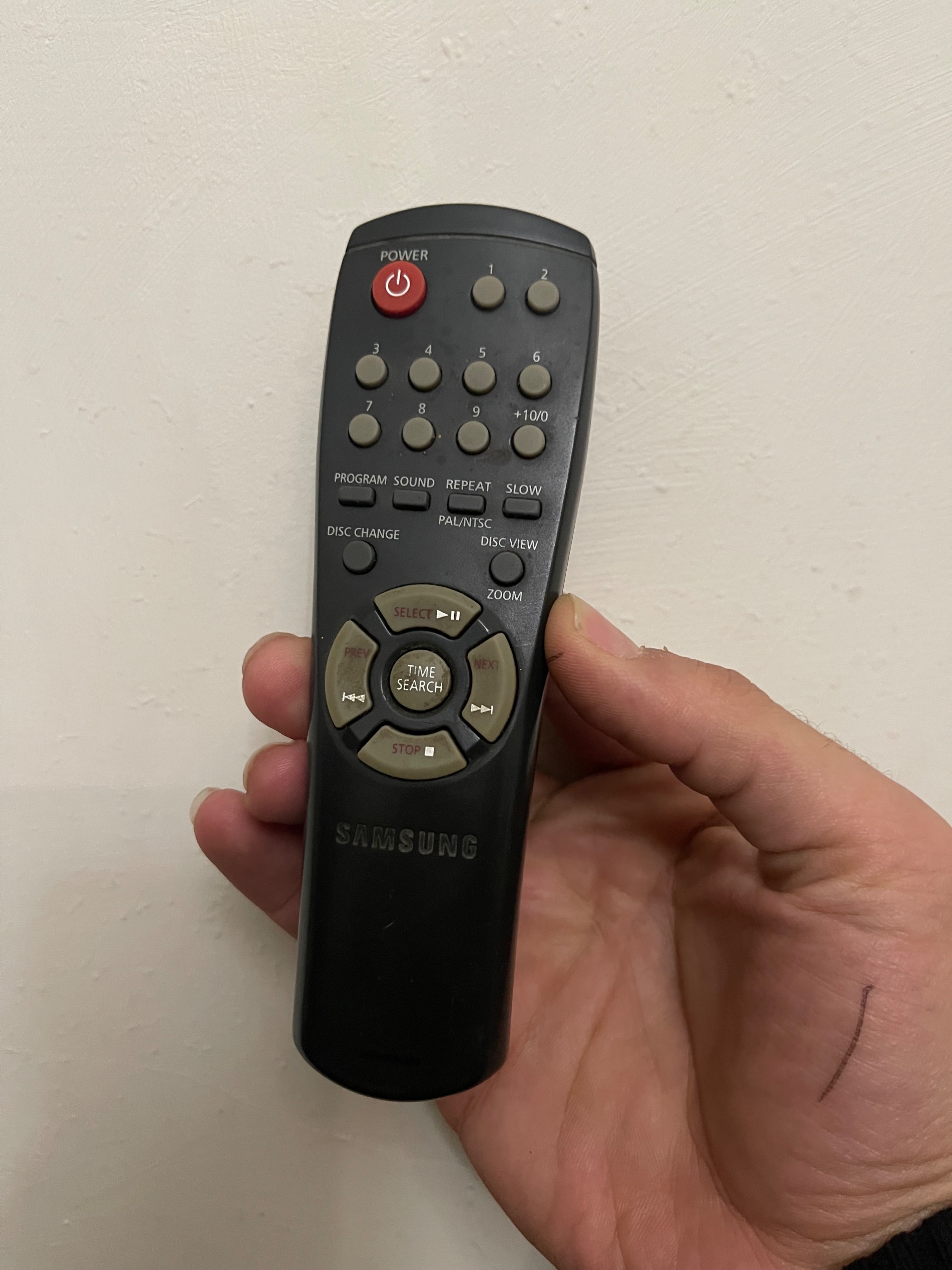 کنترل دستگاه vcd سامسونگ