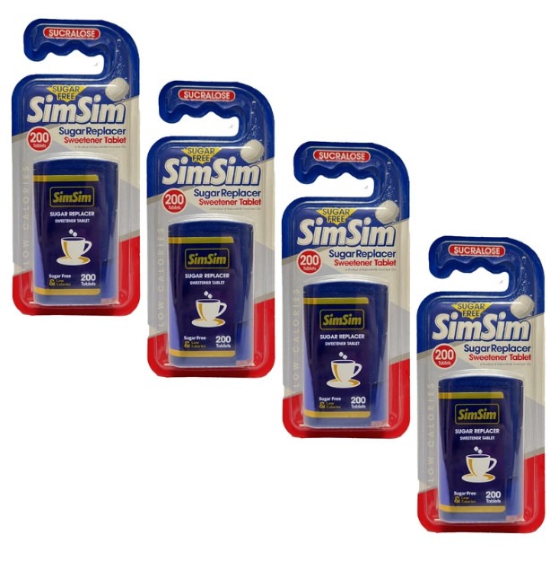 قرص شیرین کننده سوکرالوز 4 بسته 200 عددی