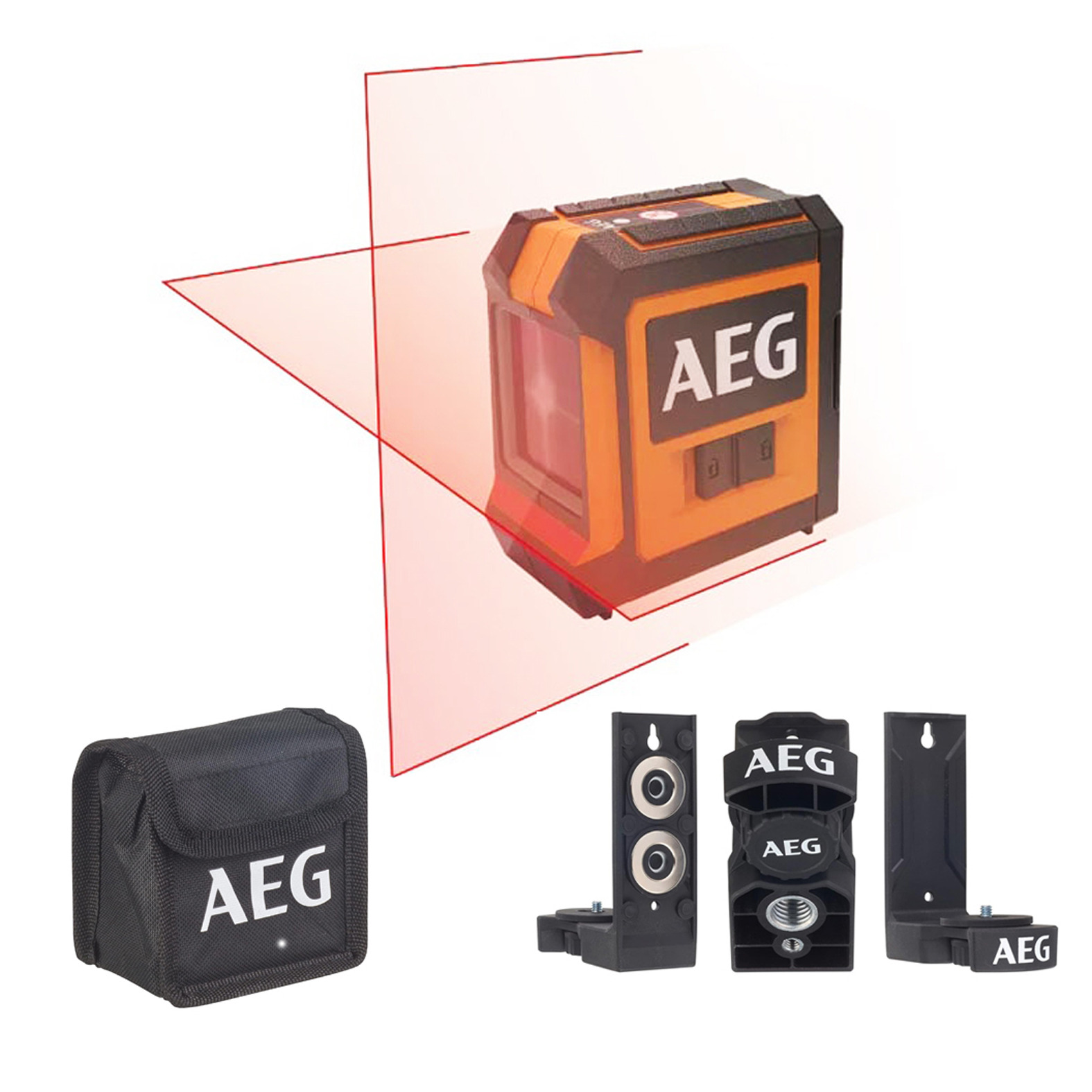 تراز لیزری AEG دوخط مدل CLR215-B (ارسال رایگان)