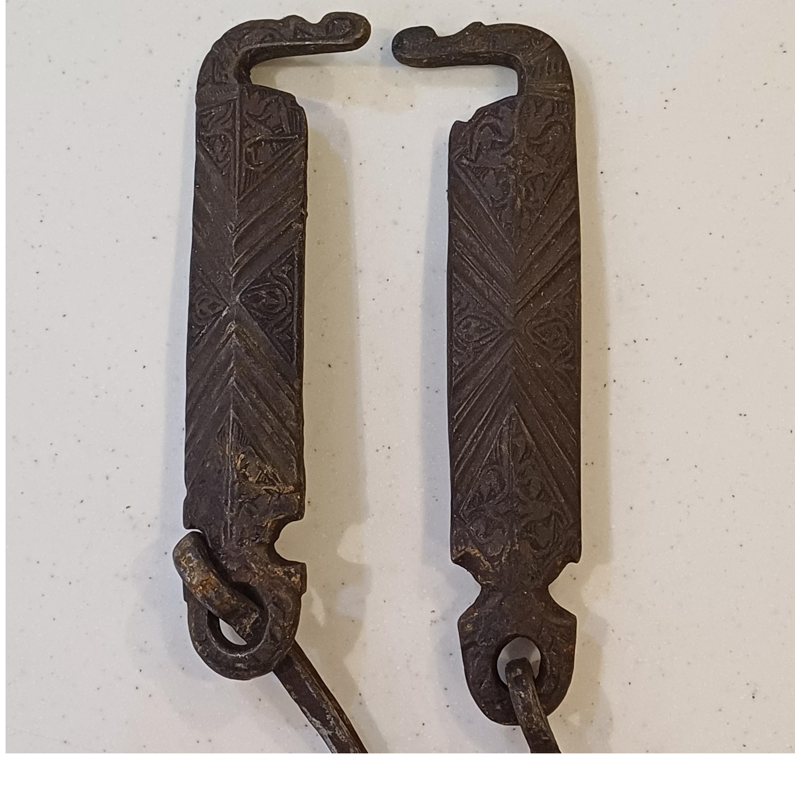 جفت چفت قدیمی فولادی تک در ایران بینظیر موزه