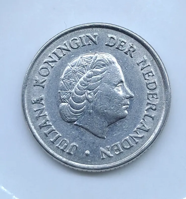 25 سنت بسیار قدیمی هلند 1958