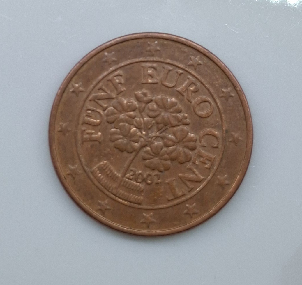 5 یورو سنت اتریش