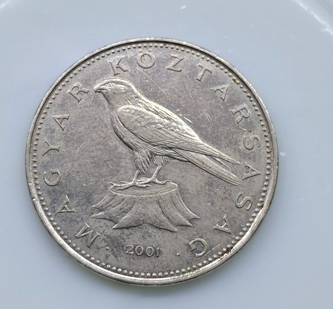 50 فورینت ارزشمند مجارستان 2001
