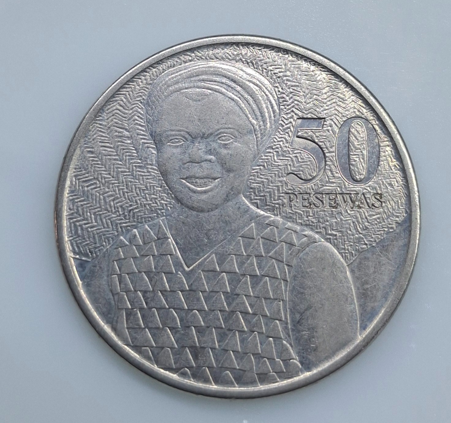 سکه با کیفیت 50 سدی غنا