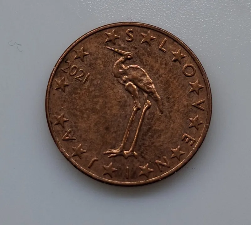 یک یورو سنت اسلوونی