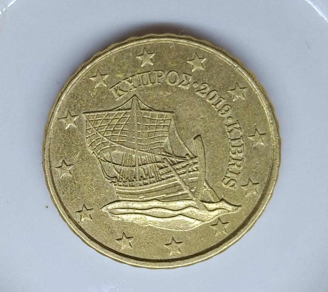 10 یورو سنت قبرس در حد نو