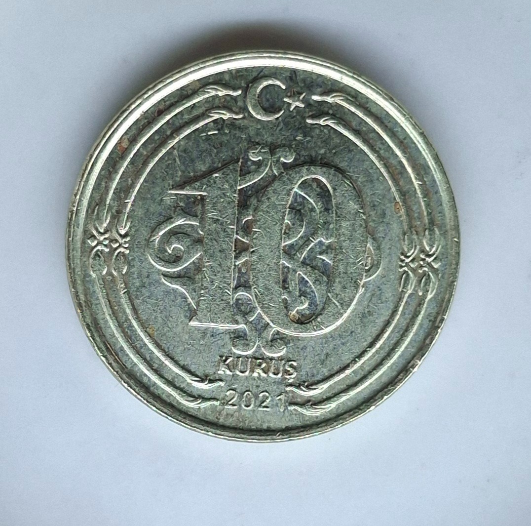 10 قروش در حد نو ترکیه