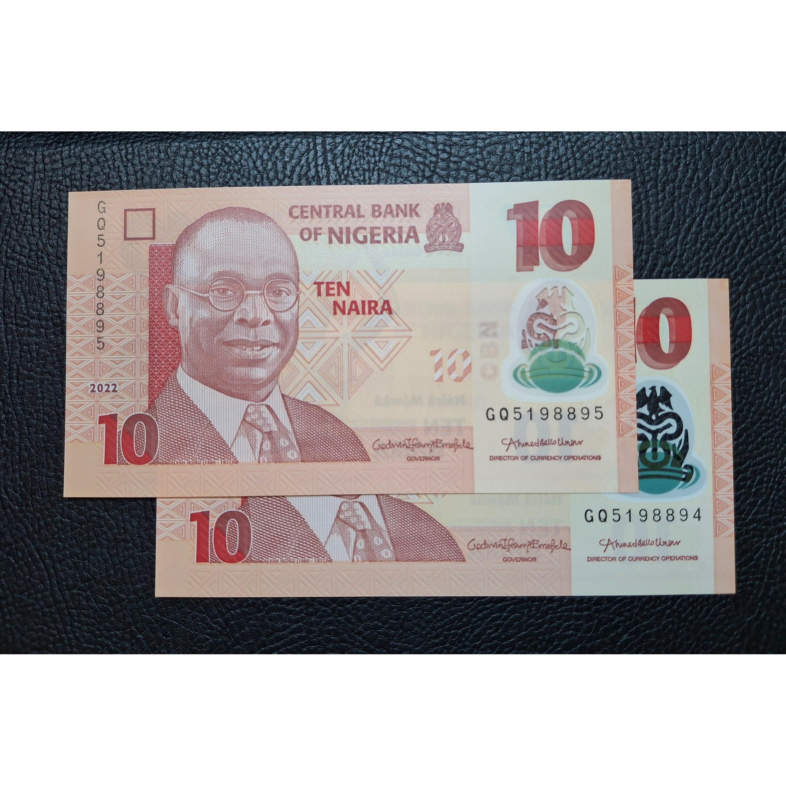 جفت بانکی 10 نایرای نیجریه