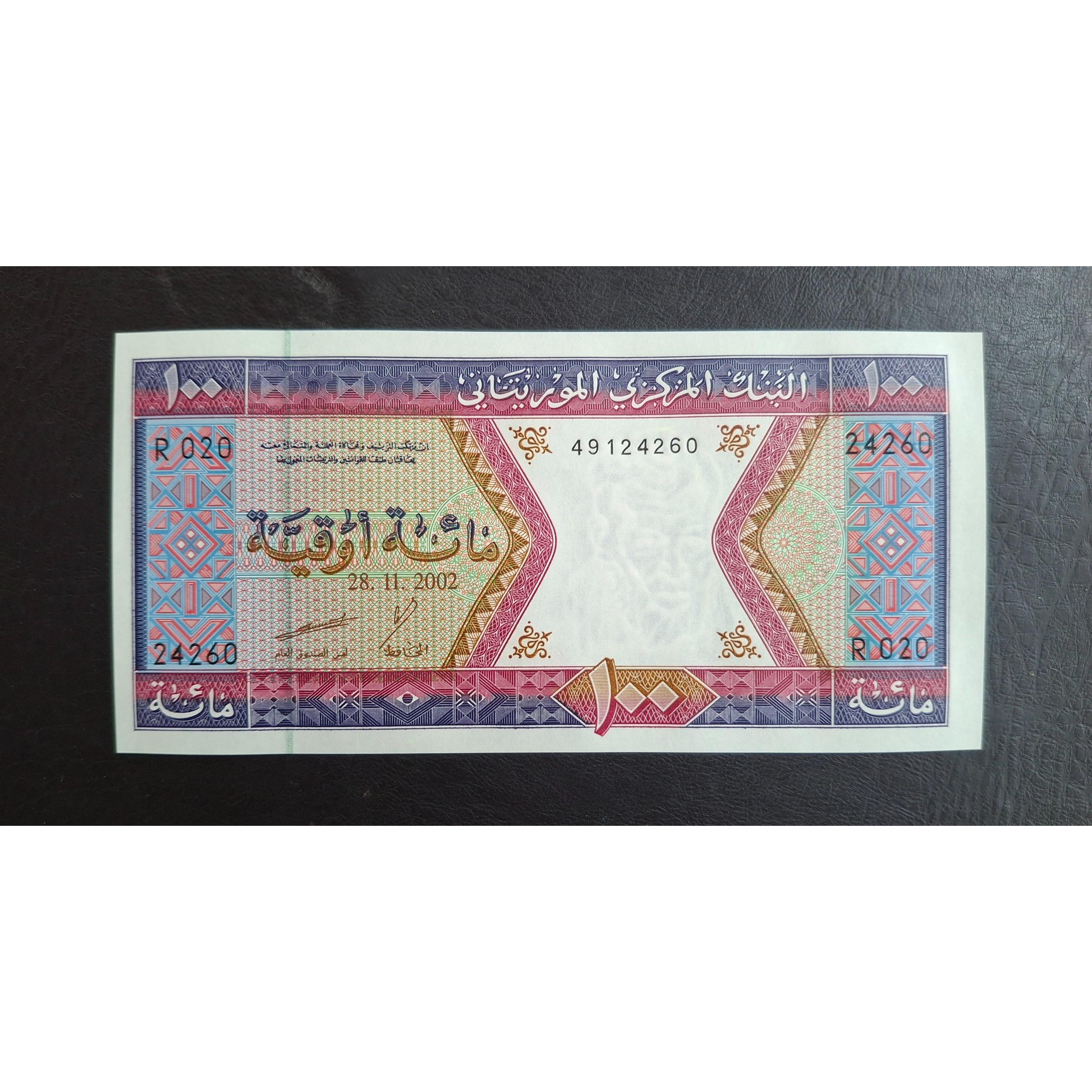 تک بانکی 100 اوقیه موریتانی
