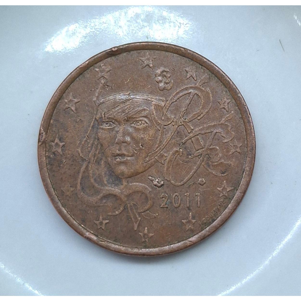 5 یورو سنت فرانسه (توضیحات)