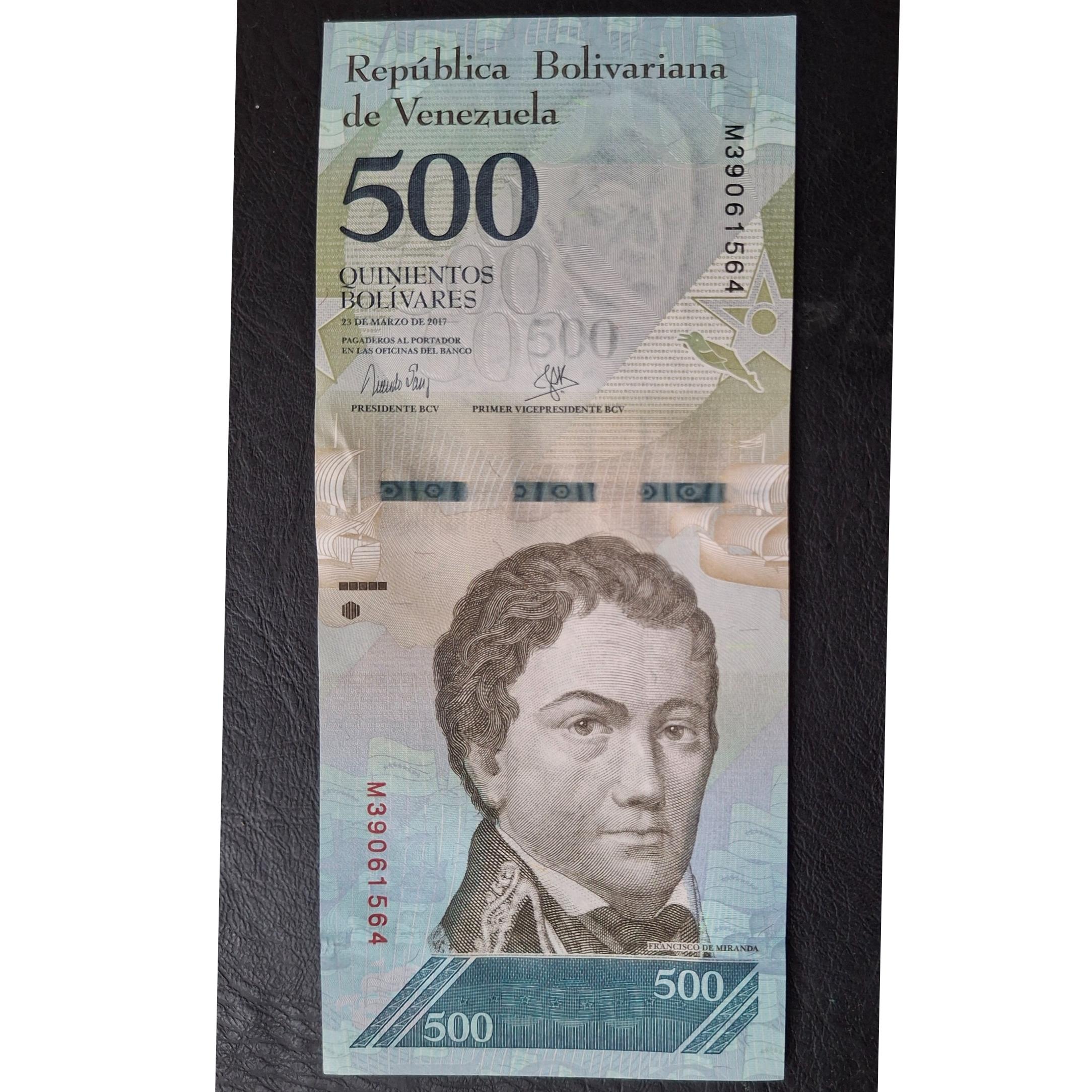 تک بانکی 500 بولیوار ونزوئلا