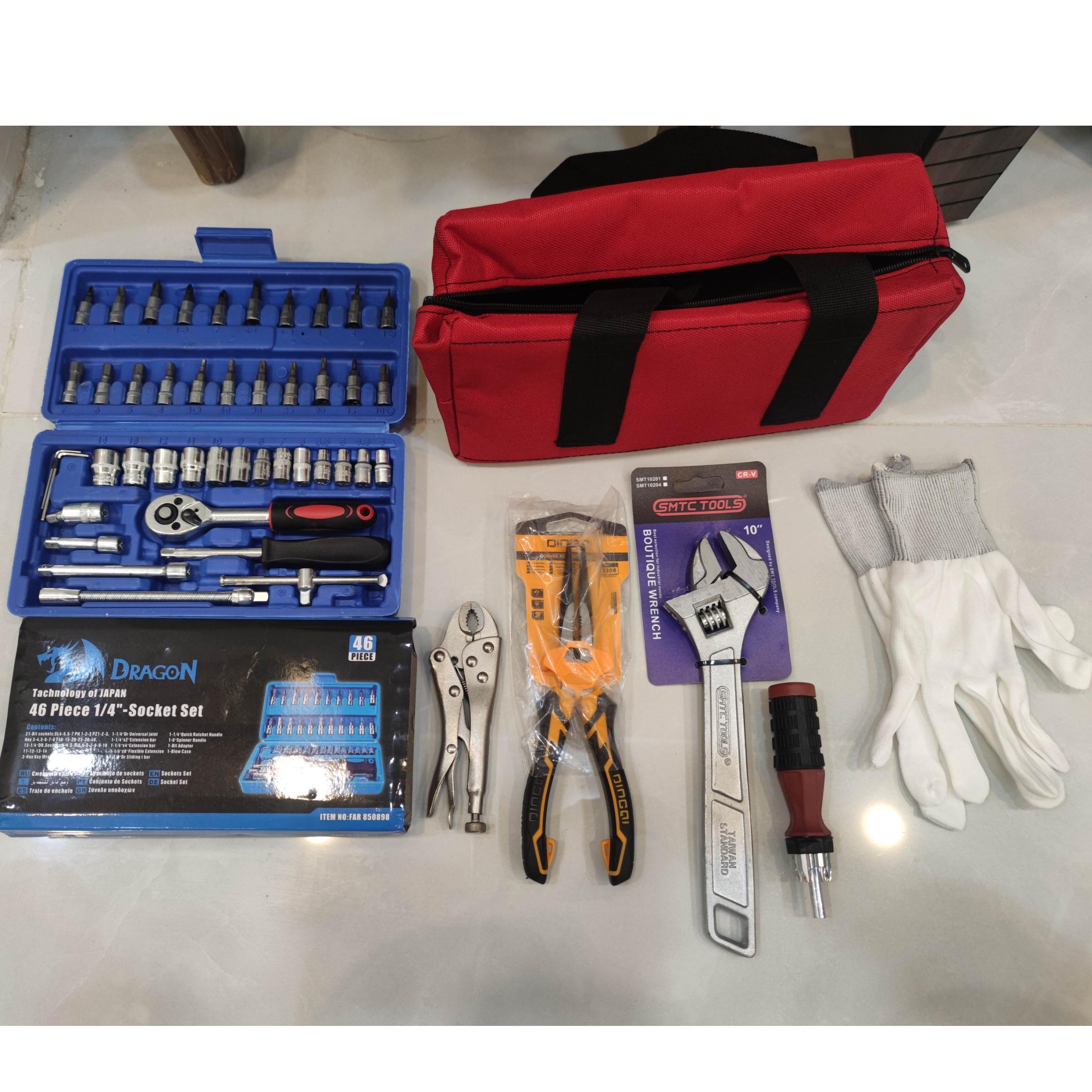 کیف ابزار و آچار 59 پارچه