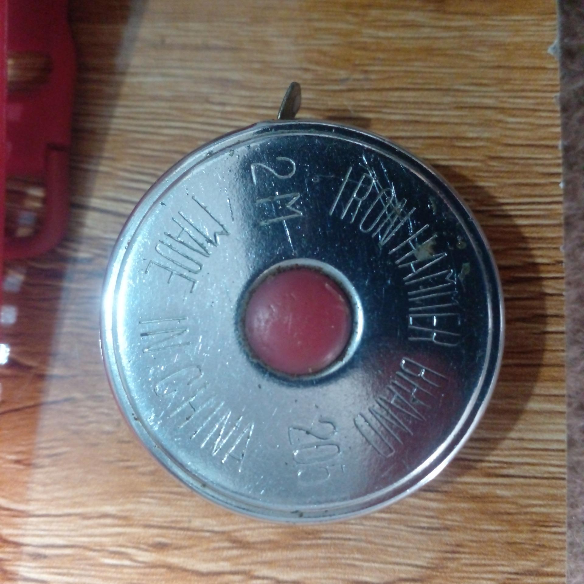 متر فلزی قدیمی کلکسیونی