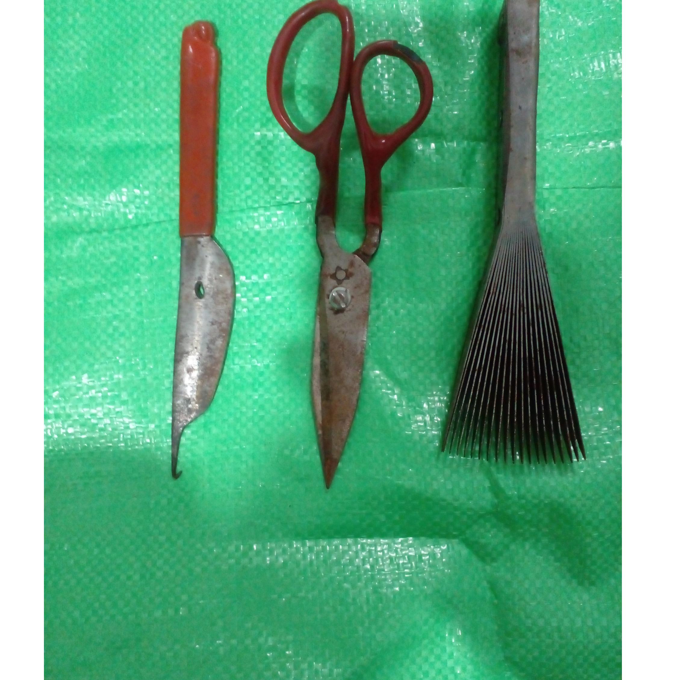 3 عدد ابزار قالیبافی