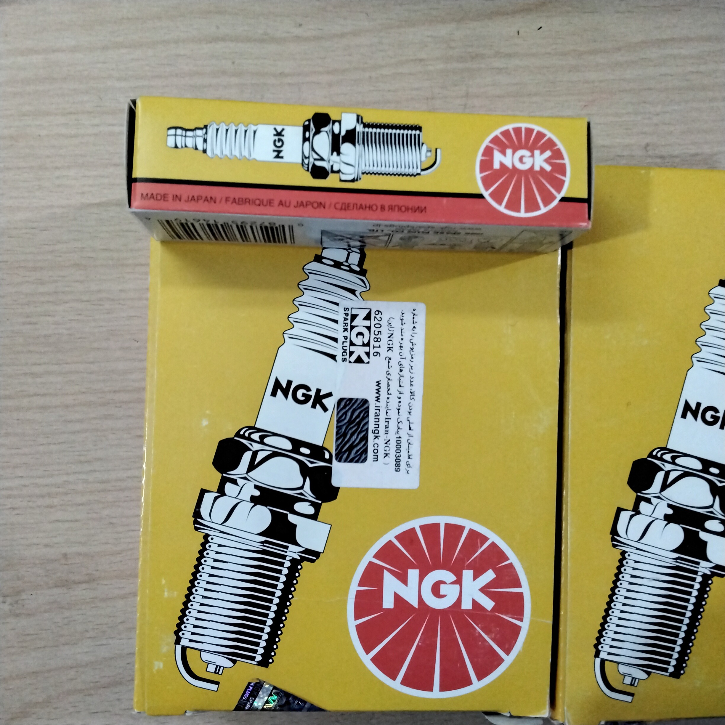 شمع خودرو NGk bkr-6ez . اصلی ساخت ژاپن