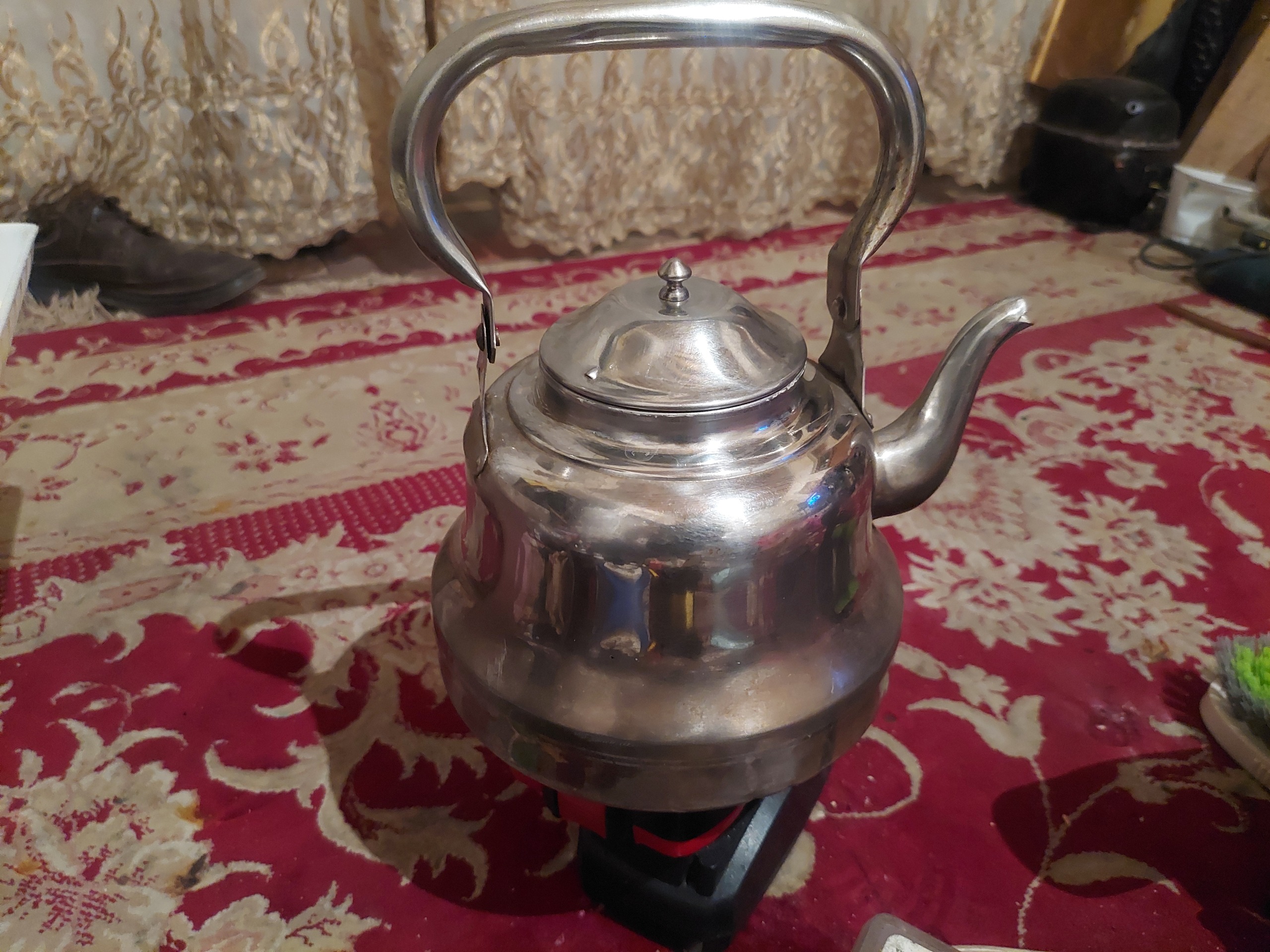 کتری قدیمی استیل ژاپن