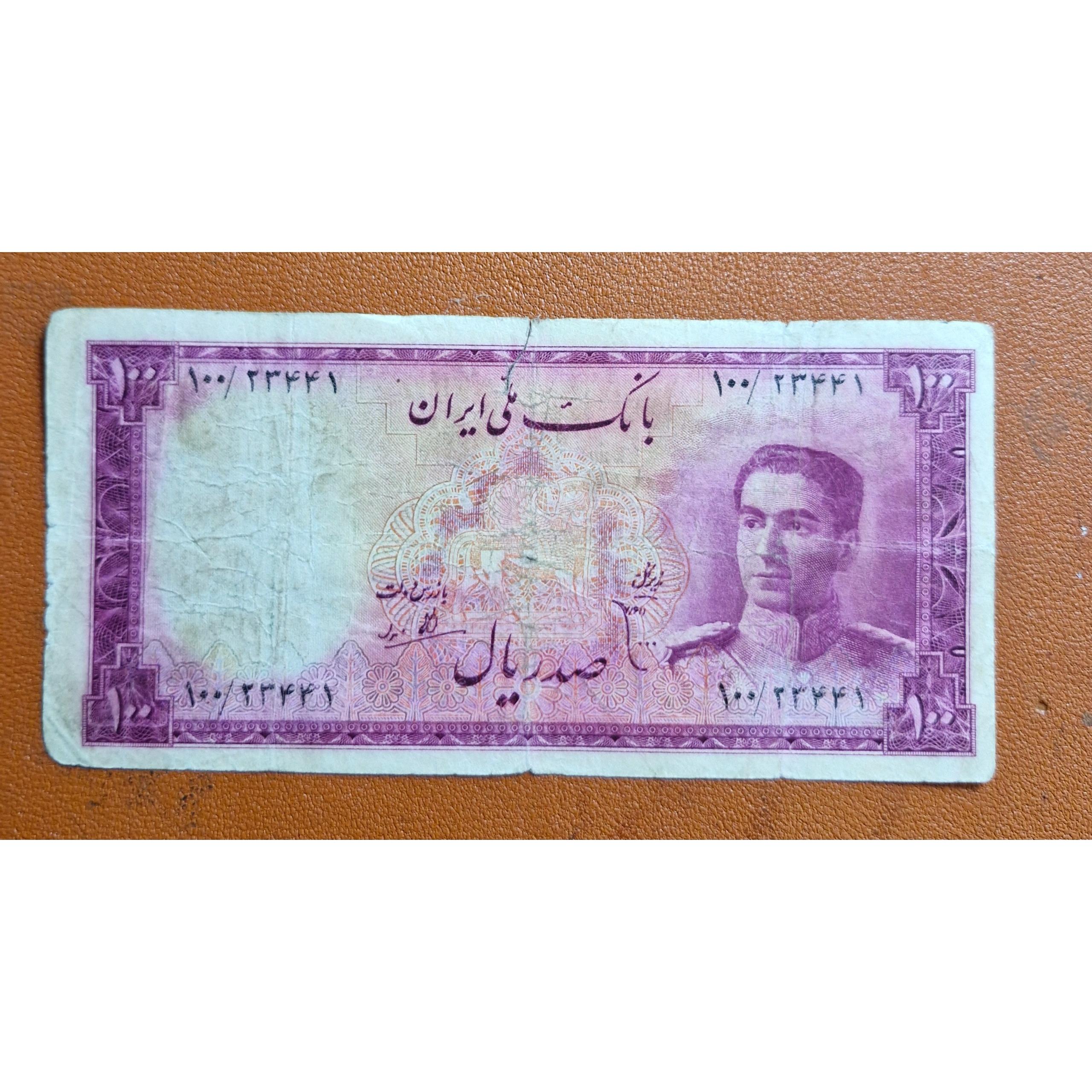100 ریال سری سوم گلی پرفیکس 100