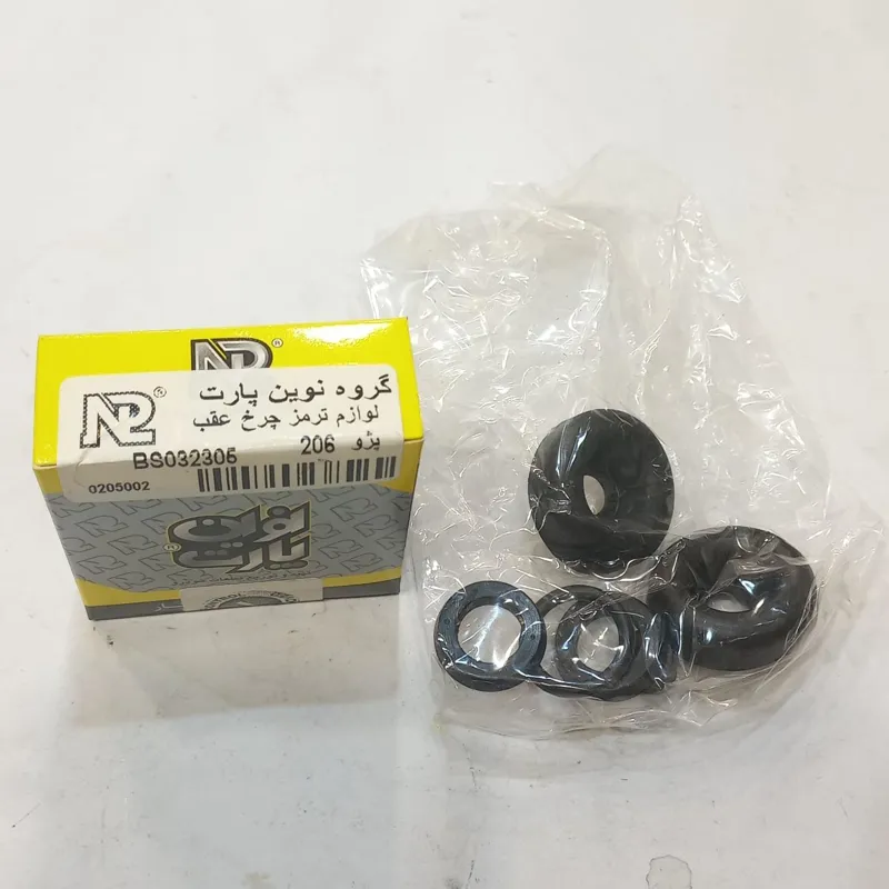 لوازم سیلندر ترمزچرخ عقب پژو 206