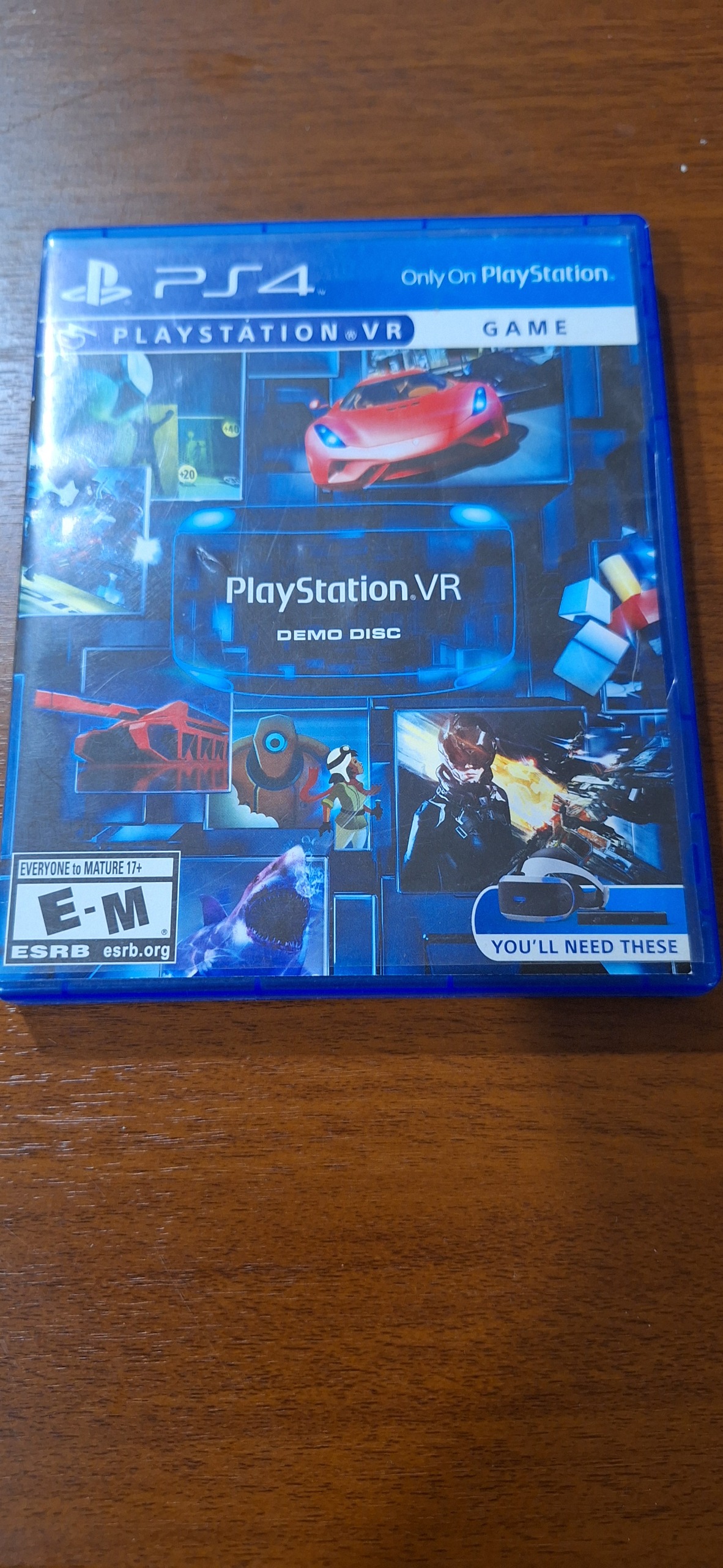 بازی playstation vr demo disc