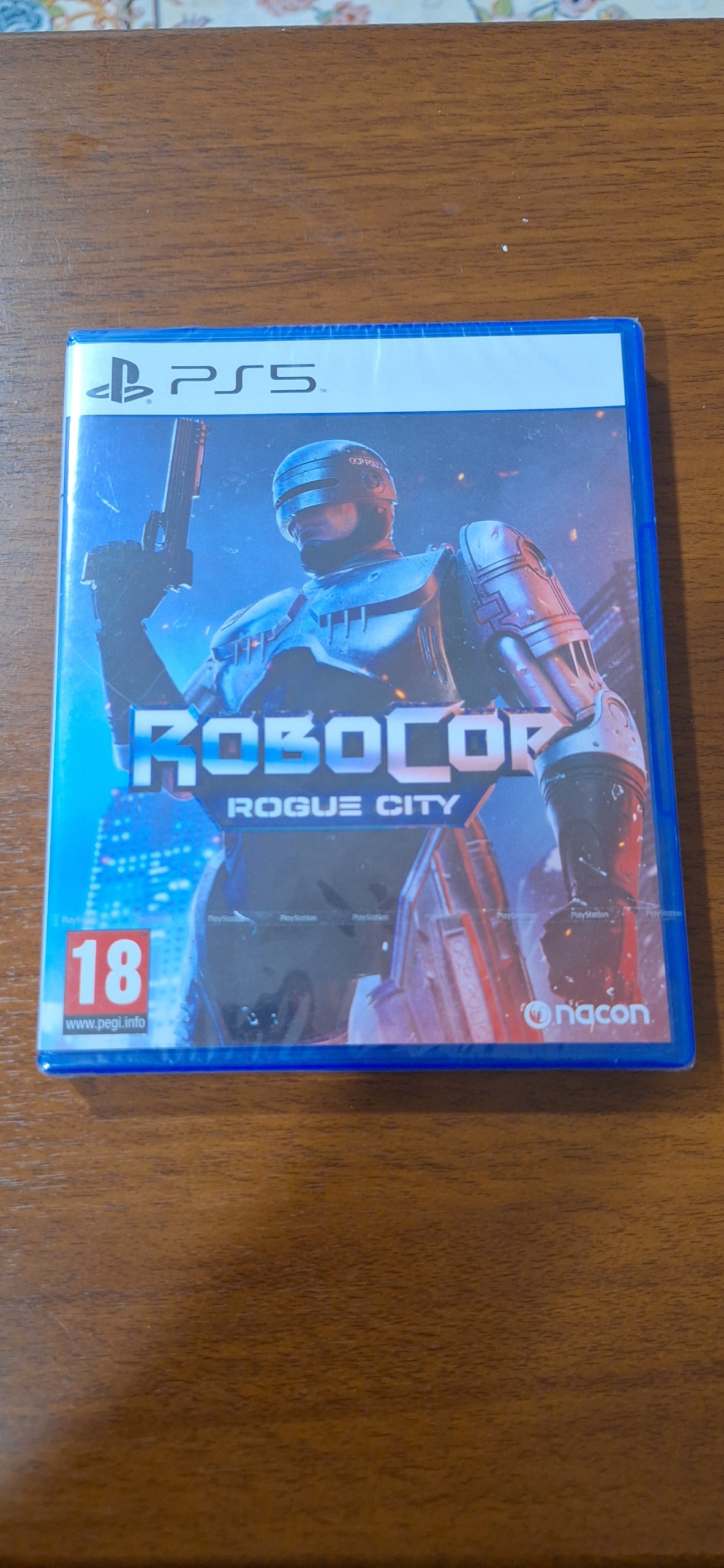 بازی robocop مخصوص ps5 آکبند