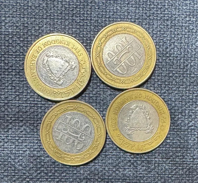 پک 4 عددی 100 فلس بحرین 2008- 1429 بدون کنسلی