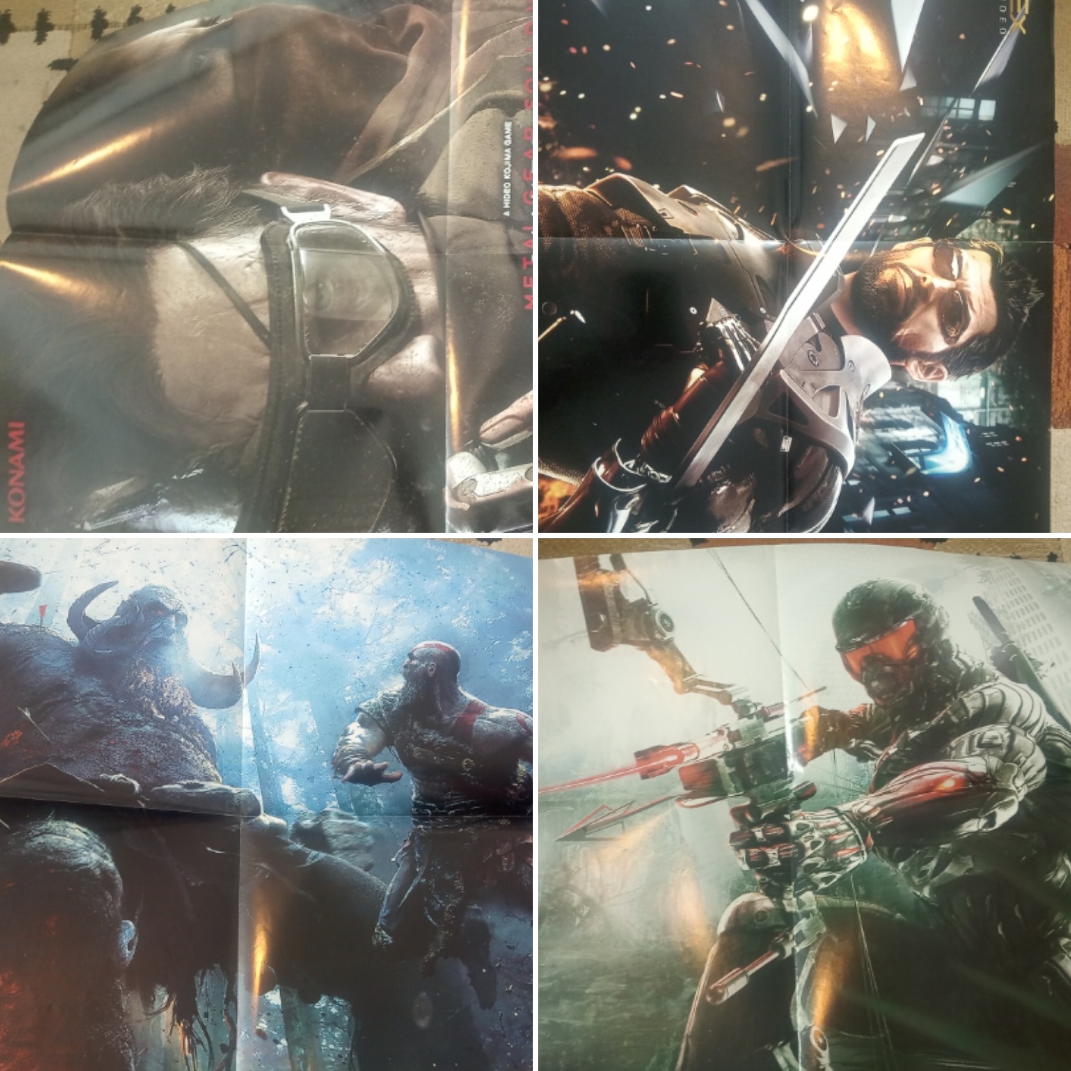 مجموعه چهار عددی پوستر مجله بازی نما 1