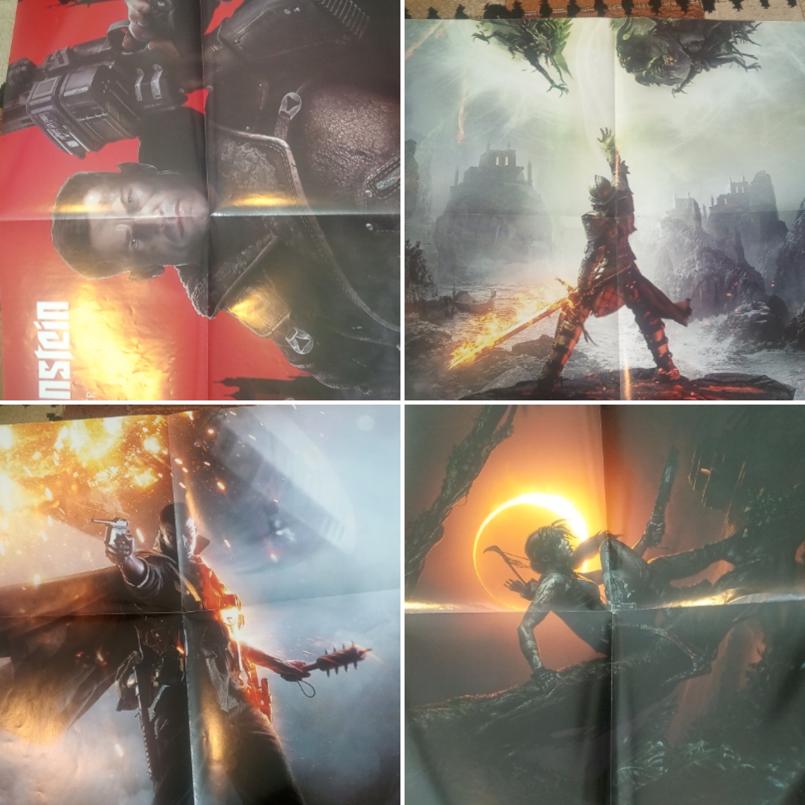 مجموعه چهار عددی پوستر مجله بازی نما 2