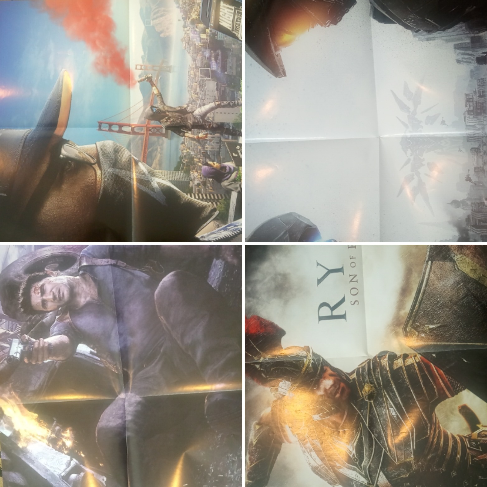 مجموعه چهار عددی پوستر مجله بازی نما 3