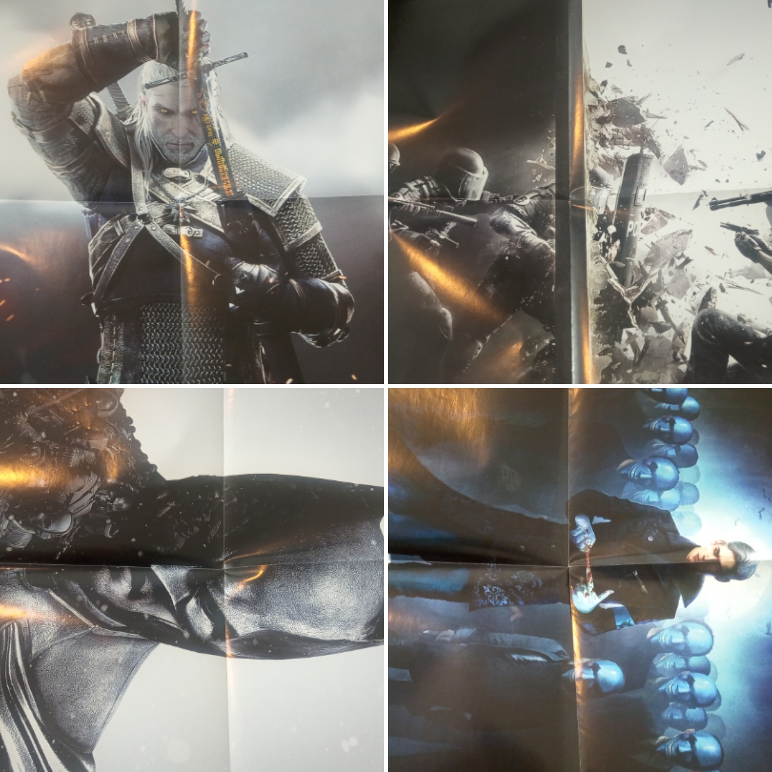 مجموعه چهار عددی پوستر مجله بازی نما 9