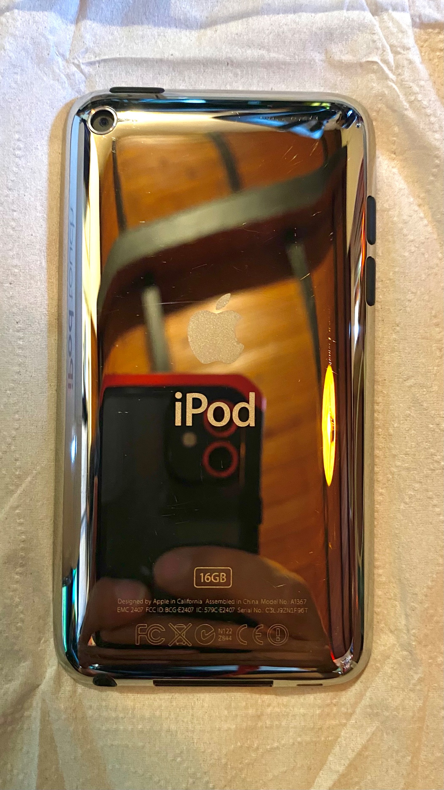 iPod تاچ نسل 4 صفر نیست در جهان