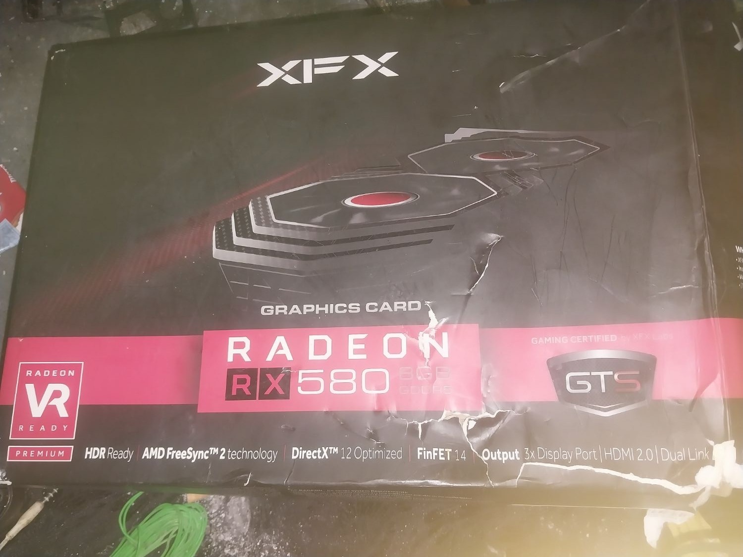 Xfxکارت گرافیک مدل 580